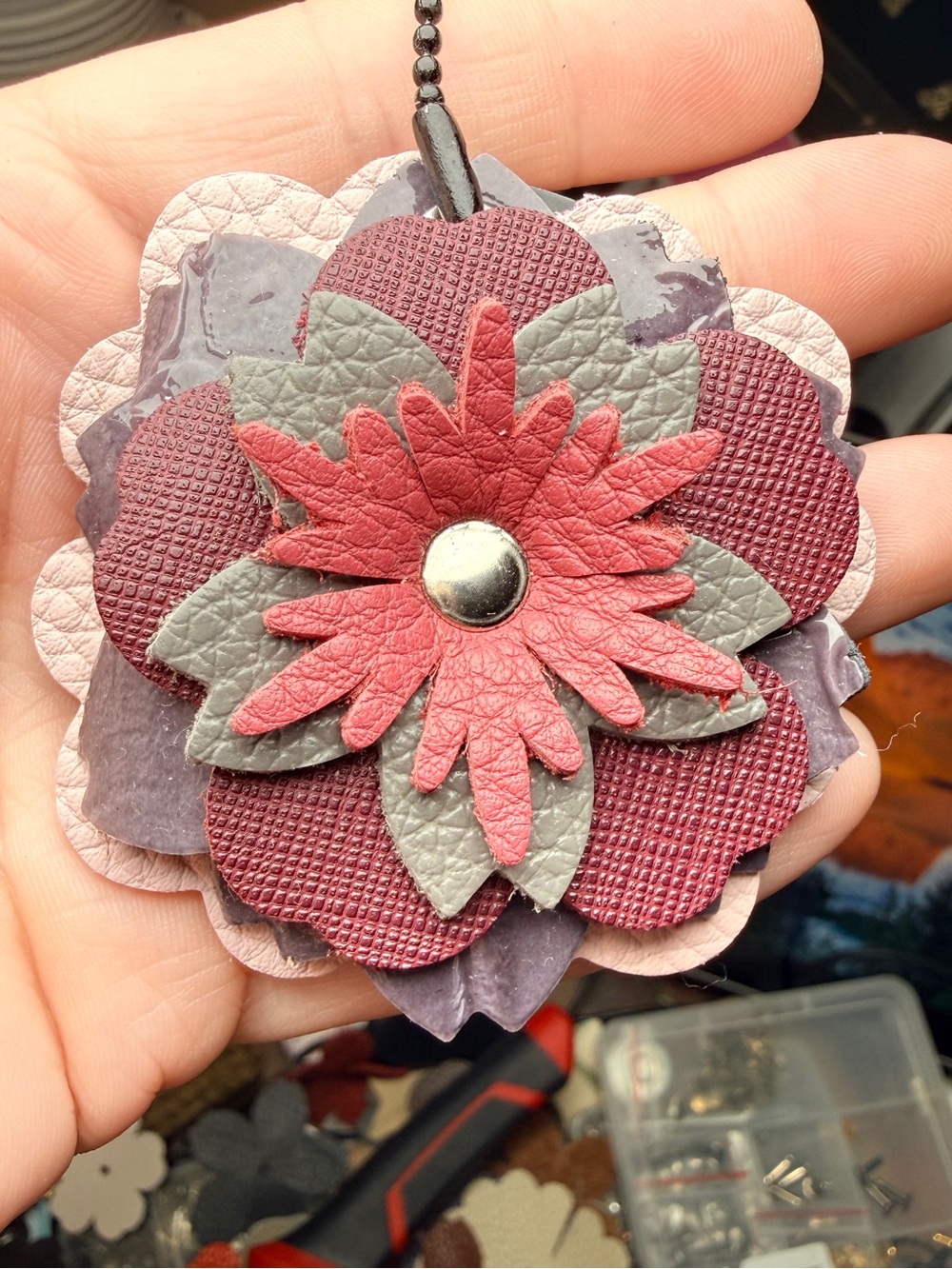 Handmade Floral Charm